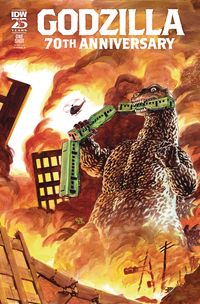 [The cover for Godzilla: 70th Anniversary #1 (Cover A Su)]