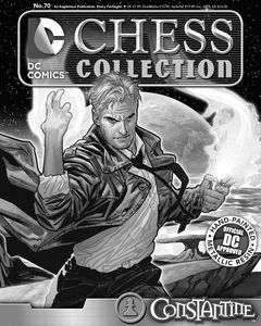 [DC: Chess Figure Collection Magazine #70 Constantine White Pawn (Product Image)]