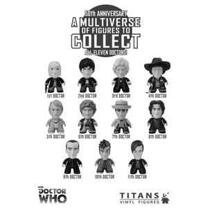 [Doctor Who: TITANS: 50th Anniversary: All 11 Doctors (Single Figure) (Product Image)]