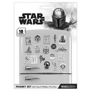[Star Wars: The Mandalorian: Magnet Set: Bounty Hunter (Product Image)]
