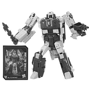 [Transformers: Generations: Action Figure: Titans Return Voyager Blitzwing (Product Image)]