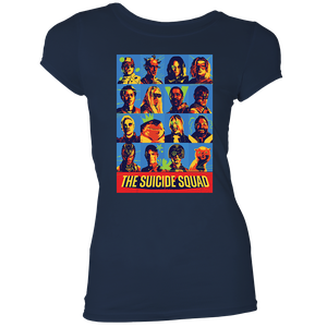 [The Suicide Squad: Women's Fit T-Shirt: Line Up (Product Image)]