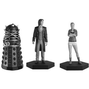 [Doctor Who Figurine Collection: Companion Set #9: 8th Doctor, Lucie Miller & Dalek (Product Image)]