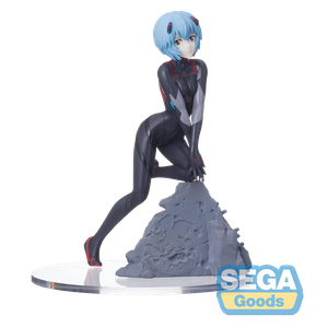 [Evangelion: 3.0+1.0 Thrice Upon A Time: SPM Vignetteum PVC Statue: Rei Ayanami (Product Image)]
