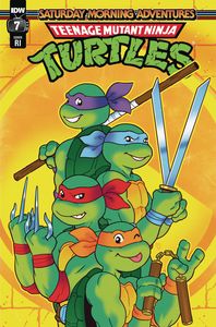 [Teenage Mutant Ninja Turtles: Saturday Morning Adventures 2023 #7 (Cover D Ganucheau Variant) (Product Image)]