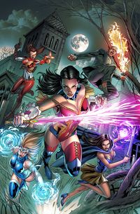 [The cover for Grimm Fairy Tales: 2022 Annual #1 (Cover A Vitorino)]