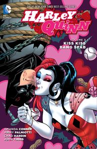 [Harley Quinn: Volume 3: Kiss Kiss Bang Stab (Signed Mini Print Edition Hardcover) (Product Image)]