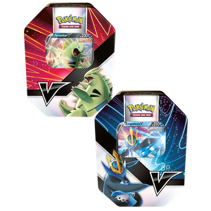 [Pokémon: Trading Card Game: V Strikers: Tyranitar V Or Empoleon V Tin (Product Image)]