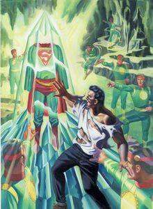 [Superman: Space Age #1 (Cover B Steve Rude Variant) (Product Image)]