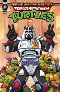 [Teenage Mutant Ninja Turtles: Saturday Morning Adventures 2023 #6 (Cover A Lawrence) (Product Image)]