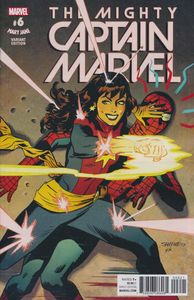 [Mighty Captain Marvel #6 (Samnee Mary Jane Variant) (Secret Empire) (Product Image)]