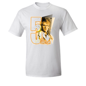 [Doctor Who: T-Shirt: 5th Doctor 1982-84 (Product Image)]