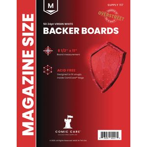 [Comicare: Magazine Backing Boards (50 Pack) (Product Image)]