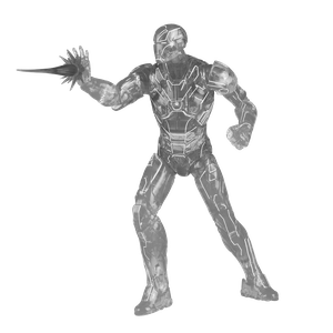 [Marvel Legends Action Figure: Hologram Iron Man (Product Image)]