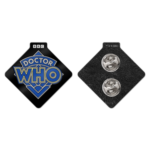 [Doctor Who: The 60th Anniversary Diamond Collection: Enamel Pin Badge: 60th Anniversary Logo  (Product Image)]