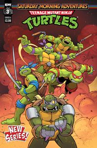 [Teenage Mutant Ninja Turtles: Saturday Morning Adventures: Continued #3 (Cover A Lattie) (Product Image)]
