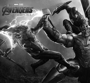 [Avengers: Endgame: Art Of Movie (Slipcase Hardcover) (Product Image)]
