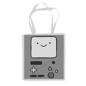 [Adventure Time: Tote Bag: BMO (Product Image)]