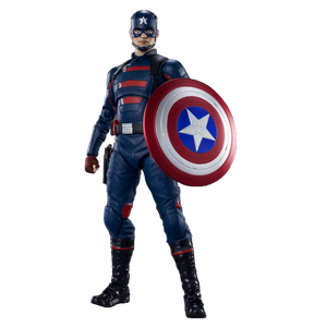 [The Falcon & The Winter Soldier: S.H. Figuarts Action Figure: Captain America (John F. Walker) (Product Image)]
