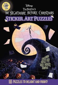[Disney: Tim Burton's The Nightmare Before Christmas: Sticker Art Puzzles (Product Image)]