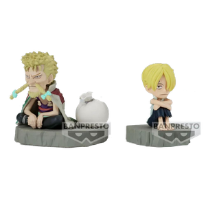 [One Piece: World Collectable Figure Log Stories PVC Statue: Sanji & Zeff (Product Image)]