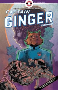 [The cover for Captain Ginger: The Last Feeder #1 (Cover A Brigman)]
