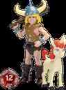 [The cover for Dungeons & Dragons: Cartoon Classics 6 Inch Scale Action Figure 2-Pack: Bobby & Uni]