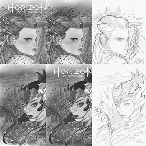 [Horizon Zero Dawn #1 (Peach Momoko Forbidden Planet Convention Exclusive Set) (Product Image)]