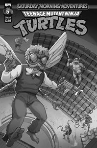 [Teenage Mutant Ninja Turtles: Saturday Morning Adventures 2023 #5 (Cover B Schoening) (Product Image)]