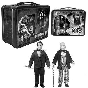 [Doctor Who: Action Figure Set With Tin Tote: 1st & 11th Doctor (Product Image)]