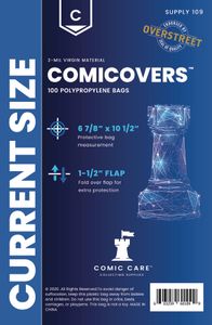 [Comicare: Comic Bags: Current Size (100 Bags) (Product Image)]