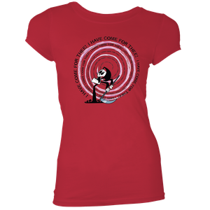 [The Grim Adventures Of Billy & Mandy: Women's Fit T-Shirt: I Have Come For Thee (Product Image)]