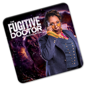 [Doctor Who: The 60th Anniversary Diamond Collection: Coaster: The Fugitive Doctor (Product Image)]