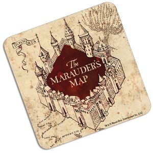 [Harry Potter: Coaster: Marauders Map (Product Image)]