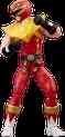 [The cover for Power Rangers X Street Fighter: Lightning Collection Action Figure: Morphed Ken Falcon Ranger]