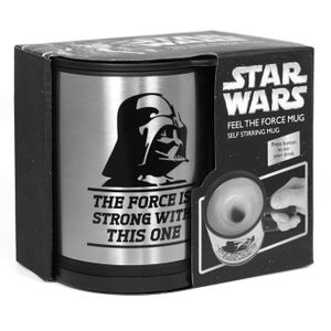 [Star Wars: Self Stirring Mug: Feel The Force (Product Image)]