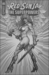 [Red Sonja: The Superpowers #5 (Cover C Linsner) (Product Image)]
