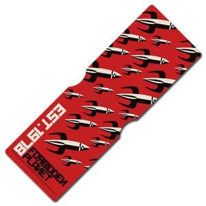 [Forbidden Planet: Card Holder: Red Rockets (Product Image)]