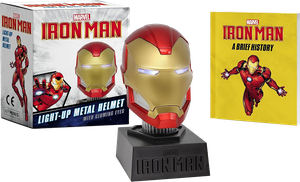 [Marvel: Iron Man: Light Up Metal Helmet With Glowing Eyes (Product Image)]