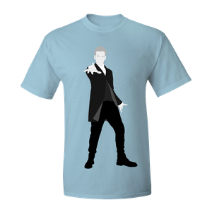 [Doctor Who: T-Shirt: 12th Doctor Full Vector (Blue) (Product Image)]
