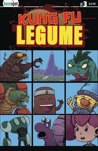 [Kung Fu Legume #3 (Cover A Michael Adams) (Product Image)]