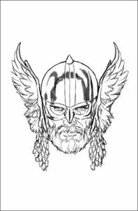 [Immortal Thor #8 (Mark Brooks Headshot Sketch Virgin Variant) (Product Image)]