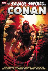 [The Savage Sword Of Conan: Marvel Years: Omnibus: Volume 8 (Klein Variant Hardcover) (Product Image)]