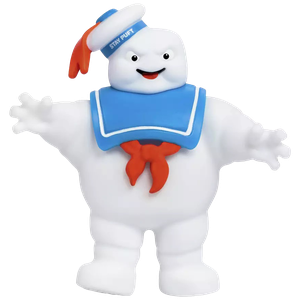 [Ghostbusters: Heroes Of Goo Jit Zu Figure: Squishy Stay Puft  (Product Image)]