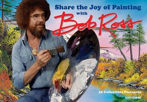 [Share The Joy Of Painting With Bob Ross: 32 Postcards (Product Image)]