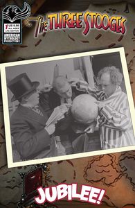 [American Mythology Archives: Three Stooges #1 (1949 Jubilee Cover C Black & White Photo) (Product Image)]