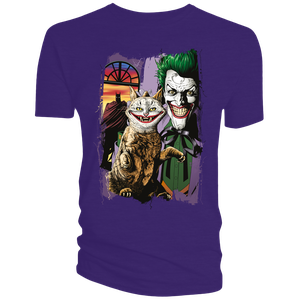 [Batman: T-Shirt: Joker's Kitty By Brian Bolland (Product Image)]