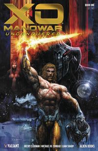 [The cover for X-O Manowar: Unconquered: Prestige Edition #1]
