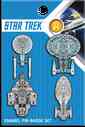 [The cover for Star Trek: The 55 Collection: Enamel Pin Badge Set: Ships (Set I)]