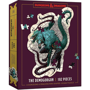 [Dungeons & Dragons: Mini Shaped Jigsaw Puzzle: The Demogorgon Edition  (Product Image)]